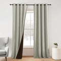 NICETOWN Sand Blackout Curtains 95 inches Long by NICETOWN