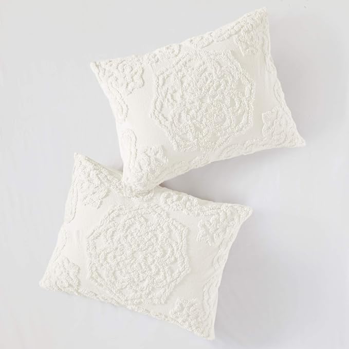 Madison Park Laetitia Lightweight 100% Cotton Quilt Set, Breathable Chenille - Image 4