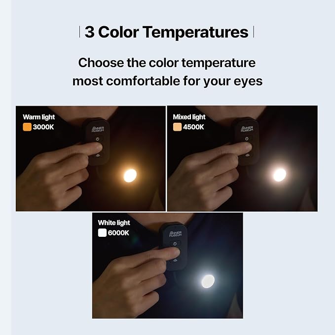 Clip-On Light for Clothes with Portable Case – Book Light, USB Rechargeable LED - Image 5