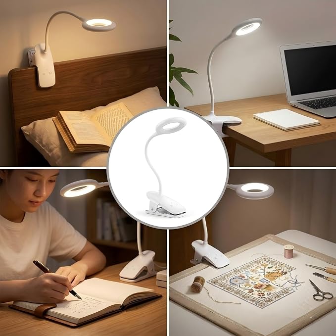 LACOKI Clip on Rechargeable Reading Light - Image 6