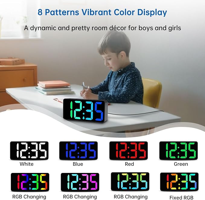 DreamSky Small Digital Alarm Clock - Image 3