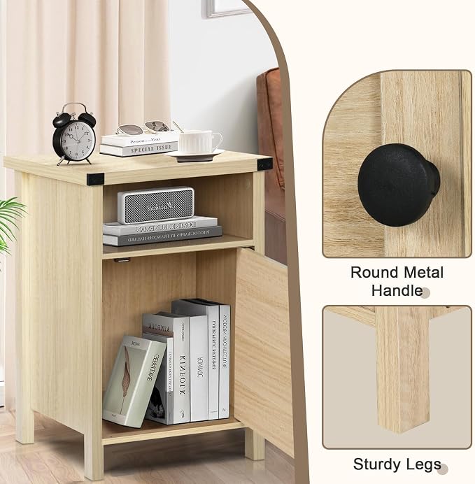 Farmhouse End Table, Side Table, Nightstang, End Table - Image 6