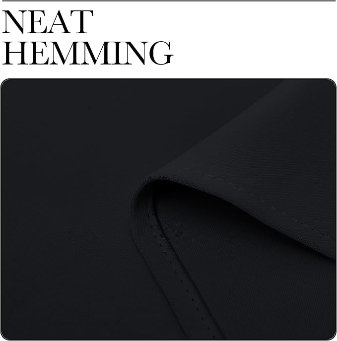 NICETOWN Bathroom Blackout Curtains and Drapes, 2 Panels, 55 inches Wide by 57 - Image 6