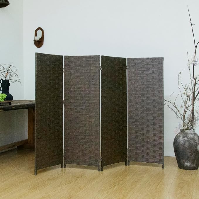 4 Panel Short Room Divider Screen - Image 4