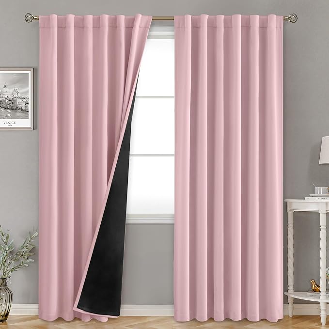 BGment 100% Blackout 80 Inch Curtains by BGment