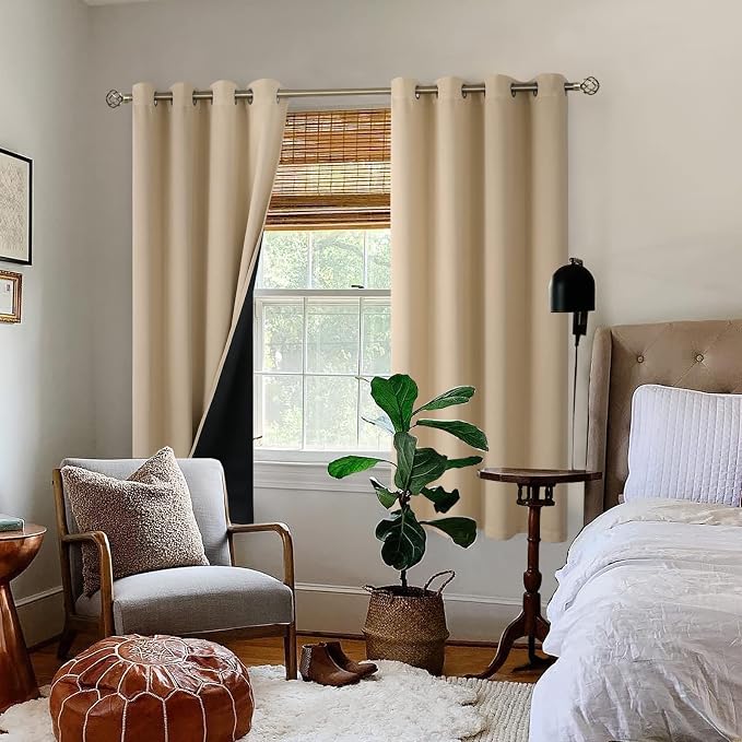 BGment Thermal Insulated 100% Blackout Curtains - Image 2