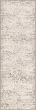 2x5 Washable Runner Rug：Modern Abstract Soft Carpet Brown Beige | by FXRHLP