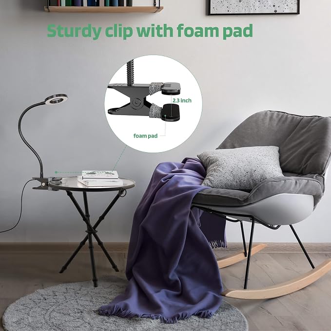 Glorious-LITE Clip on Light 36 LED Eye Caring Reading Light - Image 4