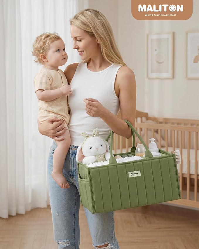 Maliton Baby Diaper Caddy Organizer - Image 6