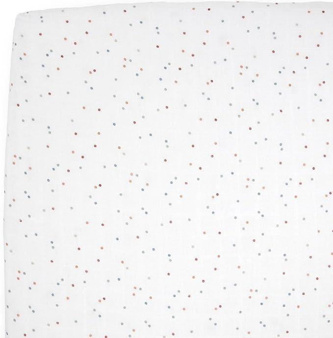 Little Unicorn Toddler Bedding 3-Piece Set | Super Soft & Breathable Muslin Fabric | for Convertible Cribs & Toddler Beds (Mermaid Party)