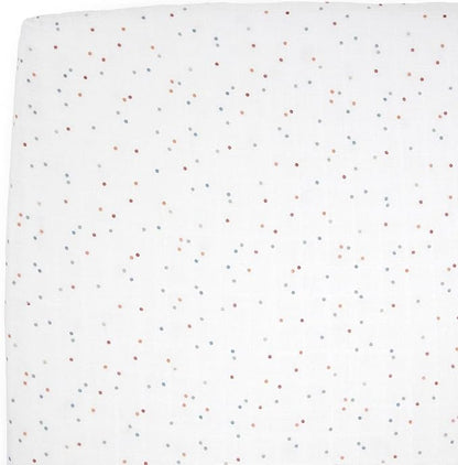 Little Unicorn Toddler Bedding 3-Piece Set | Super Soft & Breathable Muslin Fabric | for Convertible Cribs & Toddler Beds (Mermaid Party)