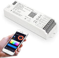 XXK LM052 ZigBee 3.0 LED Strip Controller RGB CCT RGBW 5in1 Dimmable Compatible with Smart Life APP/Alexa Echo/Google Assistant Home/Siri, DC12-24V Lights Controller（Require ZigBee Hub）