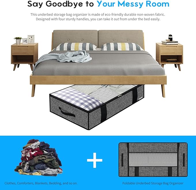 Onlyeasy Foldable Underbed Bags - Image 6