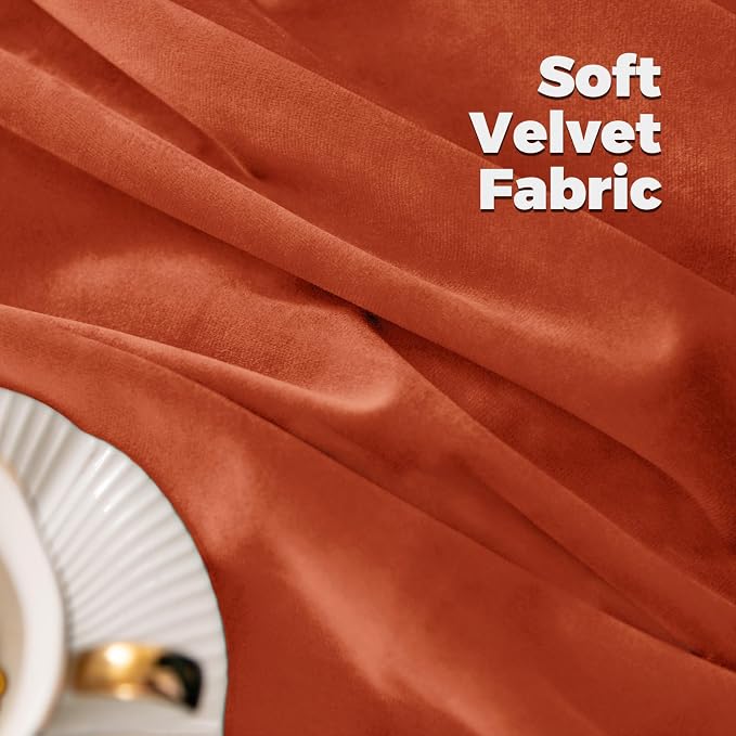 BGment Luxury Velvet Curtains 90 Inches Long - Image 5