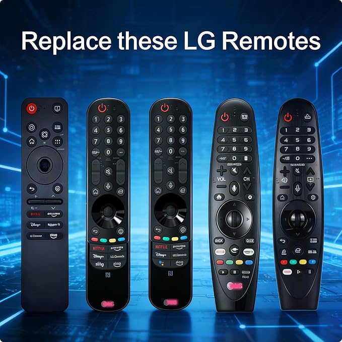 Universal Magic Remote Compatible with LG TV Remote replacment, LG Magic Remote MR25GN 2025 Includes AI, Pointer, Alexa Voice