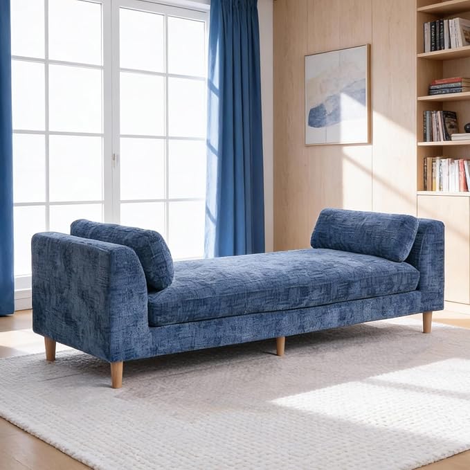 Aoiy & Wifon 83.1" W End of Bed Bench King Size, Oversized Window Bench Seat by AoiyWifon
