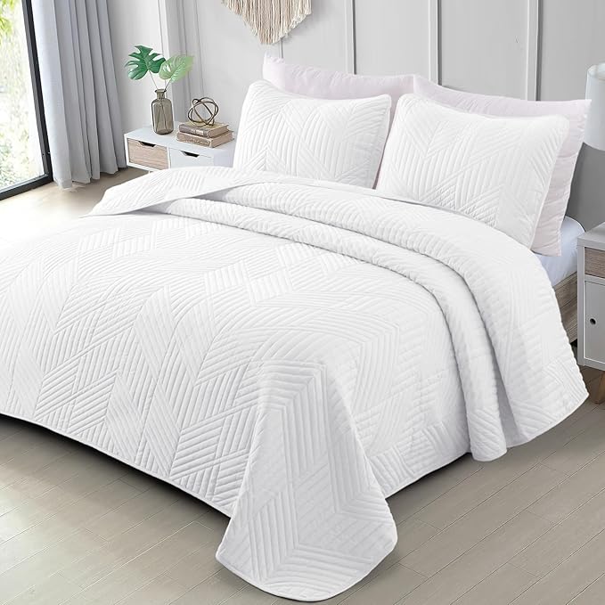 Exclusivo Mezcla Ultrasonic Twin Quilt Bedding Set, Soft Microfiber, Modern by ExclusivoMezcla