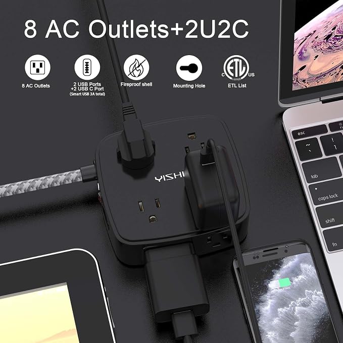 Surge Protector Power Strip - Image 2