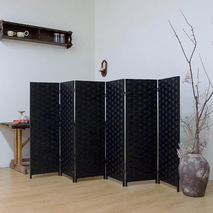 6 Panel Short Room Divider Screen by PawlaBay