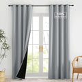 NICETOWN Grey Blackout Curtains by NICETOWN