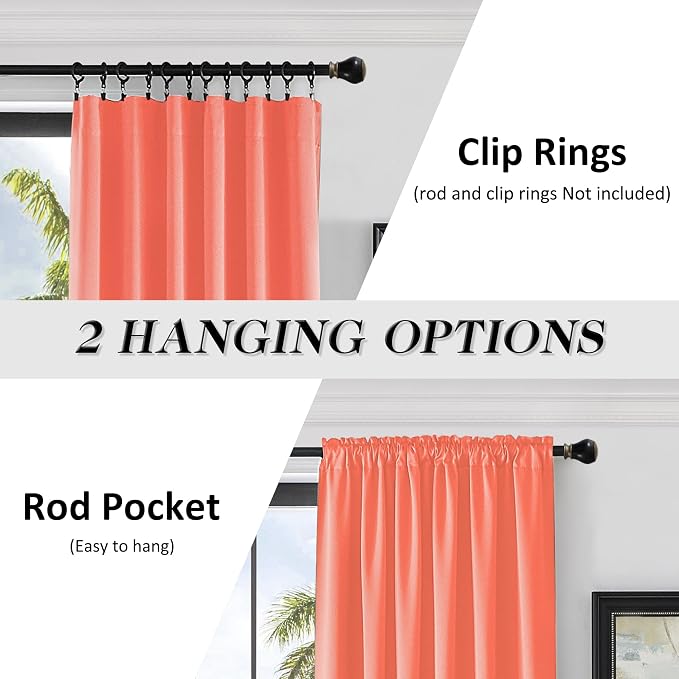 96 Inches Long Floor Length Curtains - Image 2