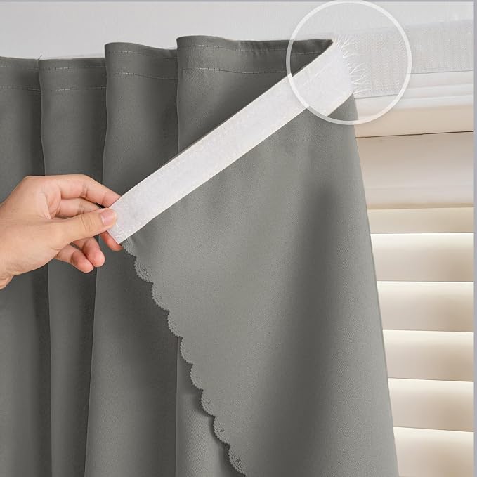 Adhesive Curtain by gonnrly
