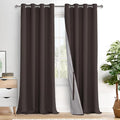 XWZO Complete Blackout Shades Window Curtain Panels by XWZO