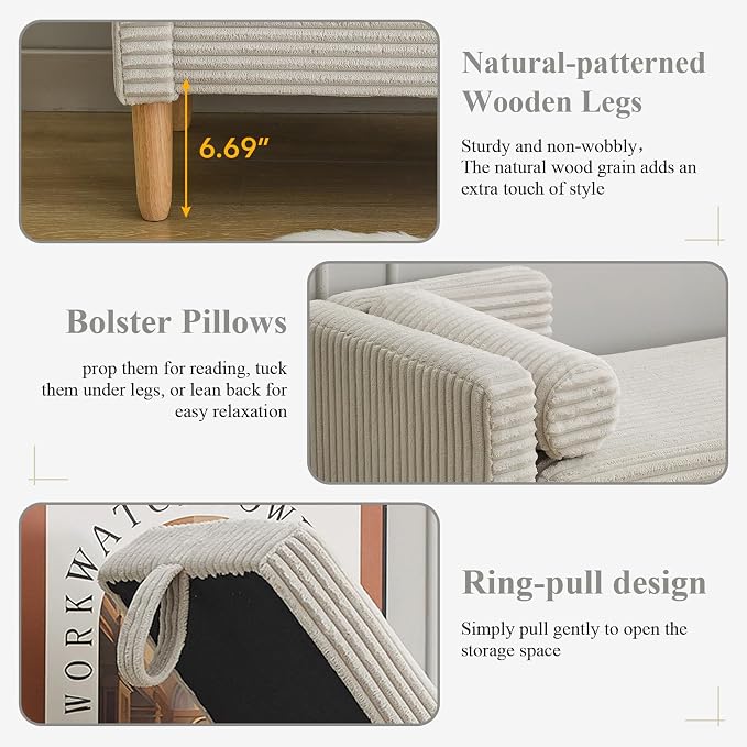 Storage Bench, End of Bed Bench - Image 4