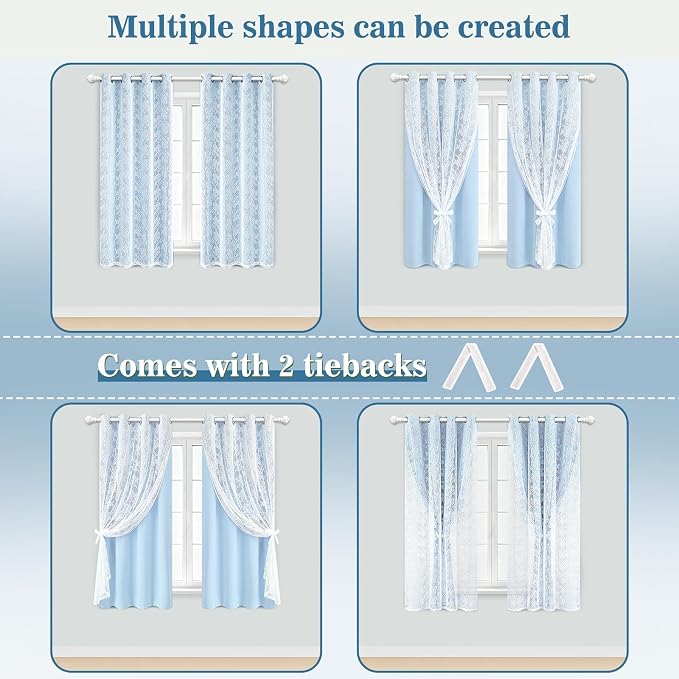 Yinhua Double Layer Blackout Curtains - Image 6