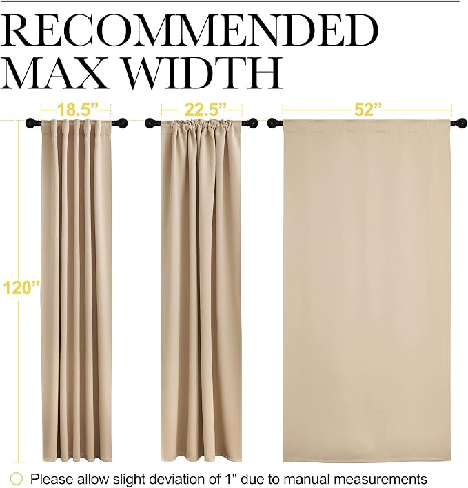 NICETOWN Blackout Curtains - Image 7