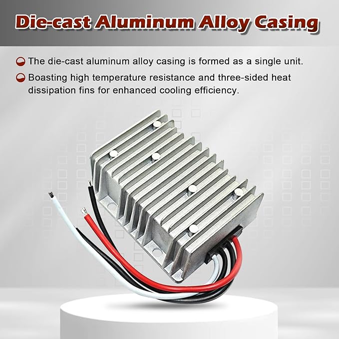 DC Voltage Converter - Regulator Reducer DC 12V Step Up to 24V 40A 960W for Golf Cart Club Car LED Light Waterproof Power Supply Transformer Volt Module