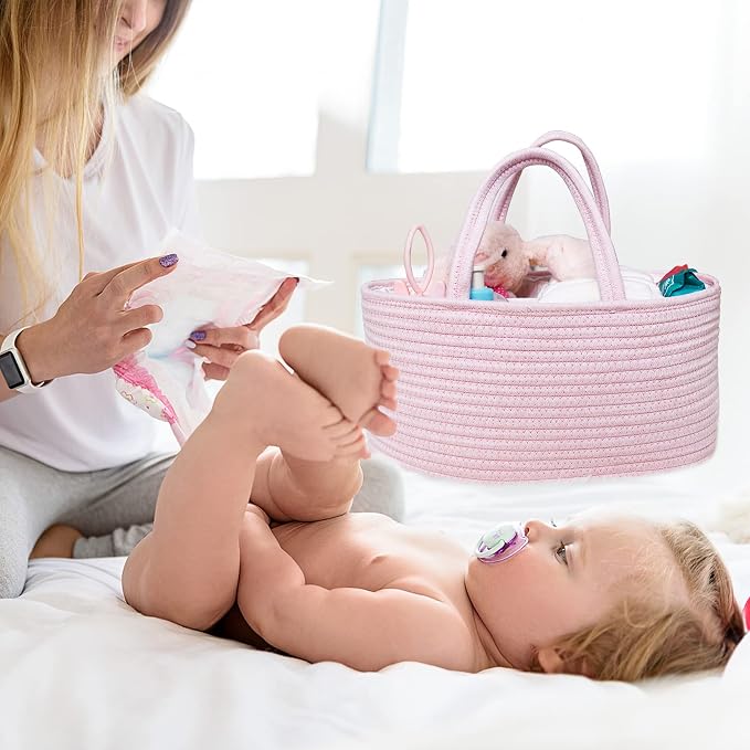 ABenkle Diaper Caddy Organizer - Image 2