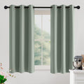 NICETOWN Sage Green Room Darkening Curtains 54 Inches Long 2 Panels by NICETOWN