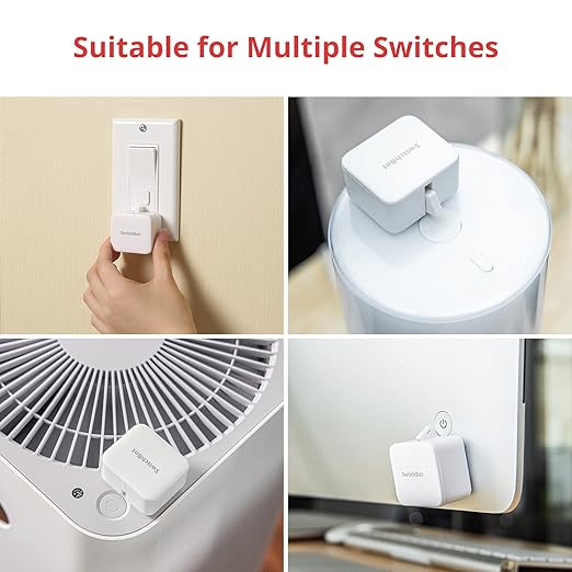 SwitchBot Smart Switch Button Pusher(3Pack) with Hub Mini & SwitchBot Hub 2 (2nd Gen)