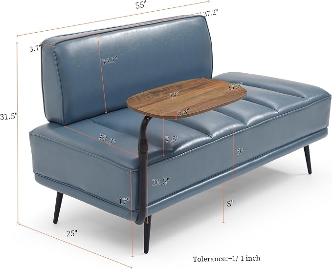 KEIKI End of Bed Bench for Bedroom - Image 2