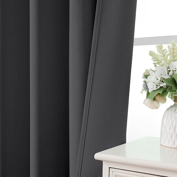 Joydeco Blackout Curtains 84 Inch Length 2 Panels Set, Thermal Insulated Long - Image 7