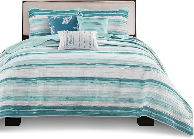 Madison Park Cottage Coastal Quilt Set, Lightweight Bedding Layer - Image 12