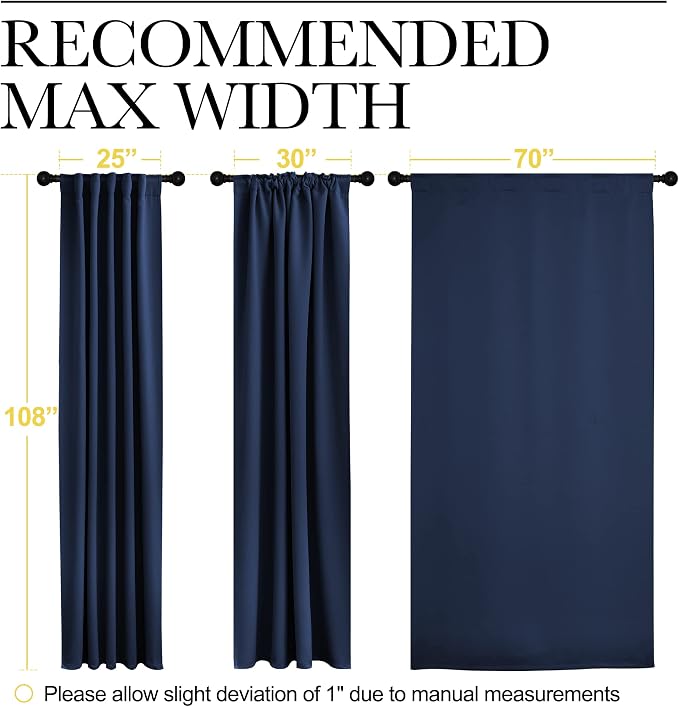 NICETOWN Vertical Blinds Window Curtain Panels - Image 7