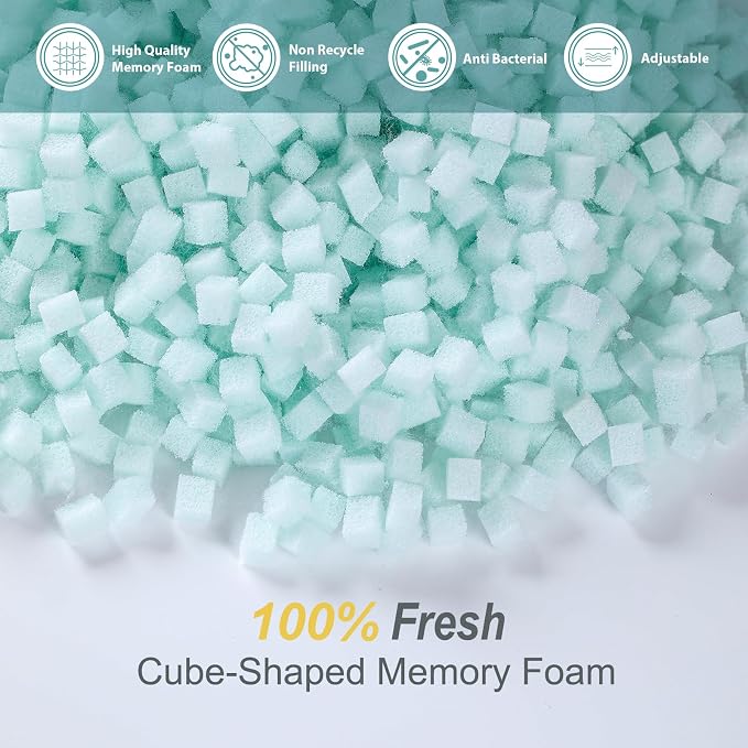 Pillow King Size Memory Foam for Sleeping, Bed Pillows - Image 4
