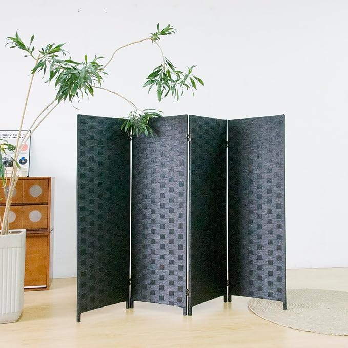 4 Panel Double Sided Short Room Divider - Image 4
