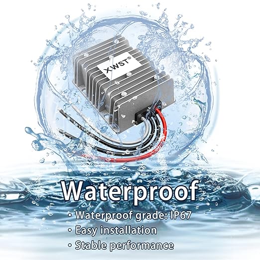 DC DC Stabilizer 9V-36V to 24V Boost Buck Converter Power Supply 30A 720W Waterproof Automatic Step Up Down Voltage Regulator 24V Volt Transformer Module