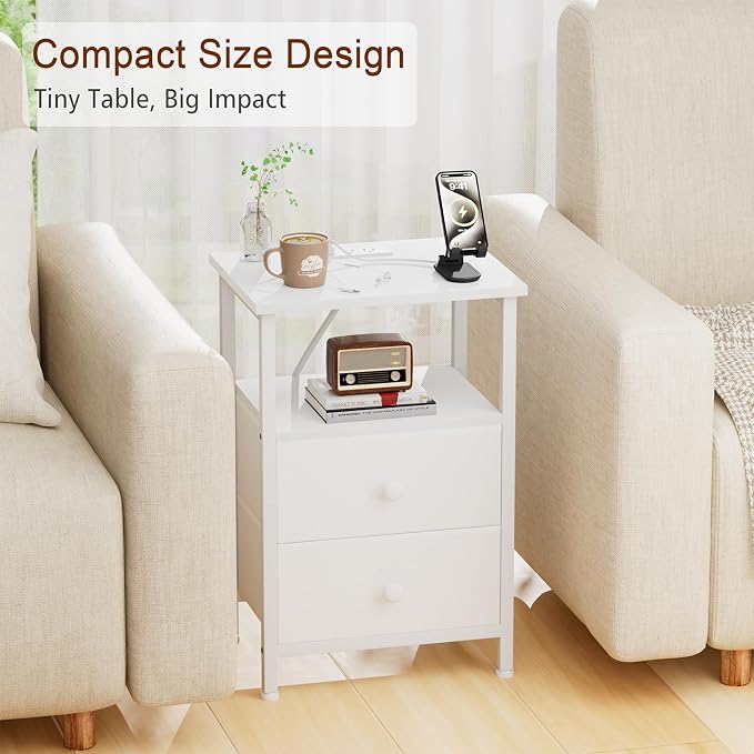 Night Stand, Small Nightstand - Image 7
