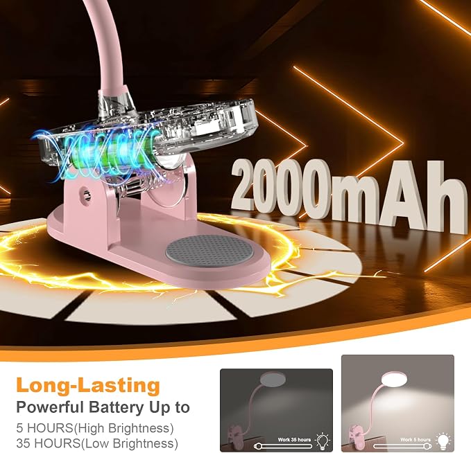 Rechargeable LED Desk Lamp - Image 6