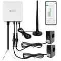 WiFi Energy Monitor with 2 * 300A Clamps, Real-Time Electricity Tracking, Smart Home Power Management