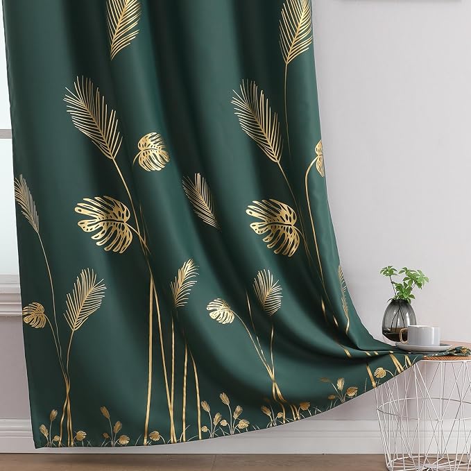 Green Blackout Curtains 102 Inches Long - Image 7