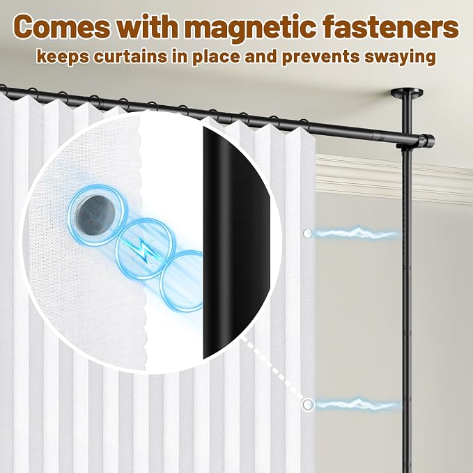 AJAZZ Privacy Curtains for Room Divider - Image 6