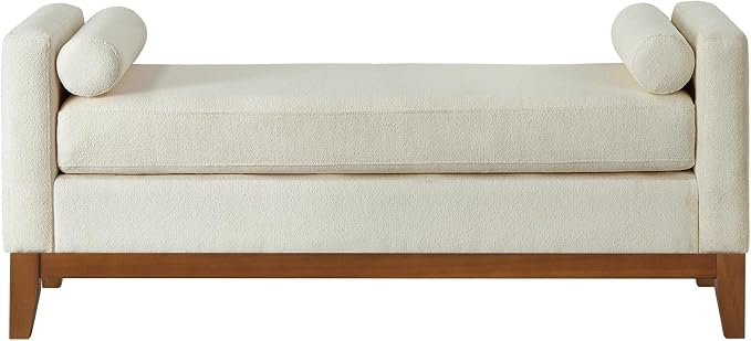 51" End of Bed Bench for Bedroom Living Room - Image 8