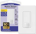 Lutron Maestro Motion Sensor Light Switch w/ Wallplate for Bathroom, Garage, Laundry Room, Any Bulbs, Occupancy Vacancy Sensor, Single-Pole, MS-OPS2HW-WH, White