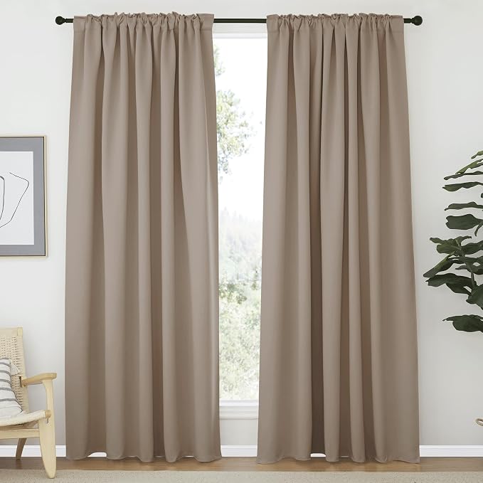 NICETOWN Blackout Curtain Panels Window Draperies - Image 2