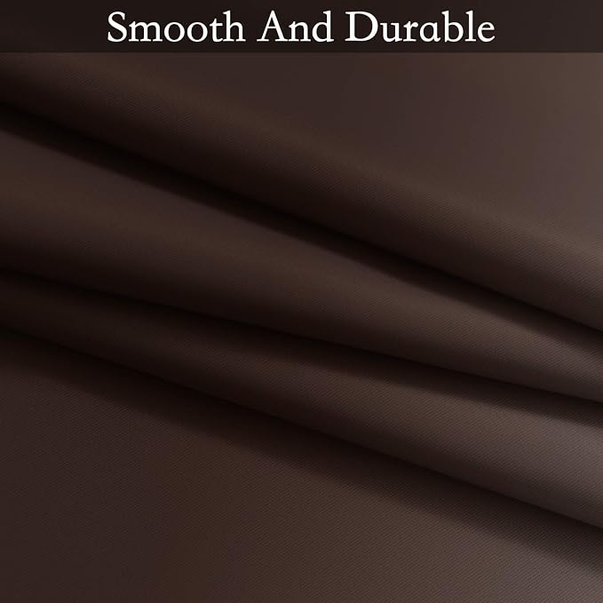 SimpleHome Ombre Brown to Grey White Curtains - Image 7